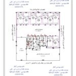 نقشه جانمایی پارکینگ های ساختمان طبقه پارکینگ نقشه بردار خانم مهندس آبکار کارشناس رسمی نظام مهندسی 09126140339